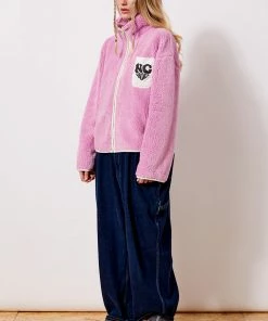 New Girl Order NGO POCKET BORG JACKET Tops