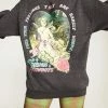 New Girl Order COSMIC COWBOYS FEELINGS CHERUB SWEAT BLACK Tops