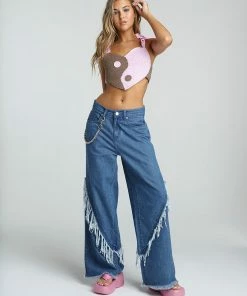 New Girl Order NEW IN FRAY JEANS