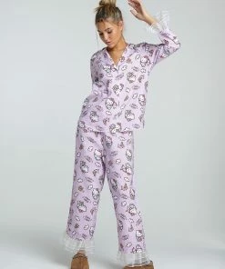 New Girl Order HELLO KITTY FRILL CUFFS SHIRT AND TROUSER SET