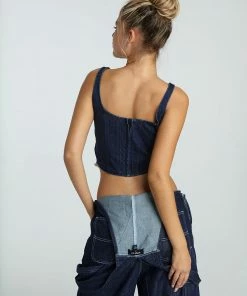 New Girl Order NEW IN DENIM DUNGAREES