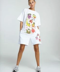 New Girl Order OVERSIZED HAPPY FRUIT SHIRT NEW IN