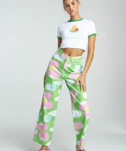 New Girl Order FLOWER SKY JEANS