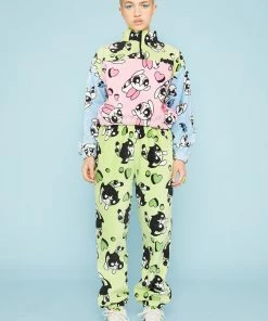 New Girl Order Tops POWERPUFF GIRLS BUTTERCUP FLEECE JOGGER