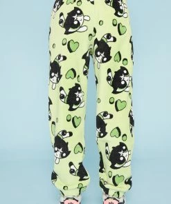 New Girl Order Tops POWERPUFF GIRLS BUTTERCUP FLEECE JOGGER