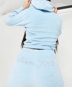 New Girl Order Tops Hello Kitty Velour Diamante Joggers