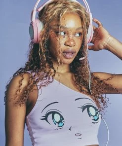 New Girl Order ONE SHOULDER ANIME TOP