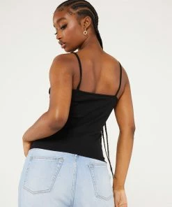 New Girl Order FLAME ROSE CAMI TOP 7 New Girl Order FLAME ROSE CAMI TOP