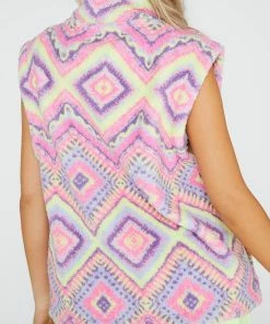 New Girl Order Sleeveless Aztec Borg