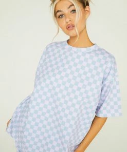 New Girl Order Checkerboard Tee