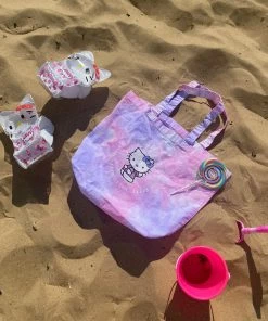 New Girl Order HELLO KITTY TIE DYE TOTE BAG